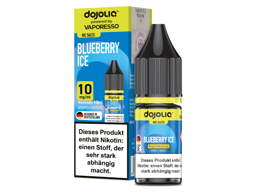 Dojoliq - Blueberry Ice - Nikotinsalz Liquid