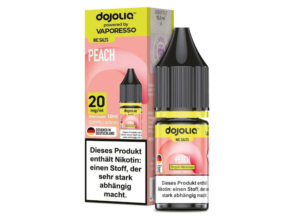 Dojoliq - Peach - Nikotinsalz Liquid