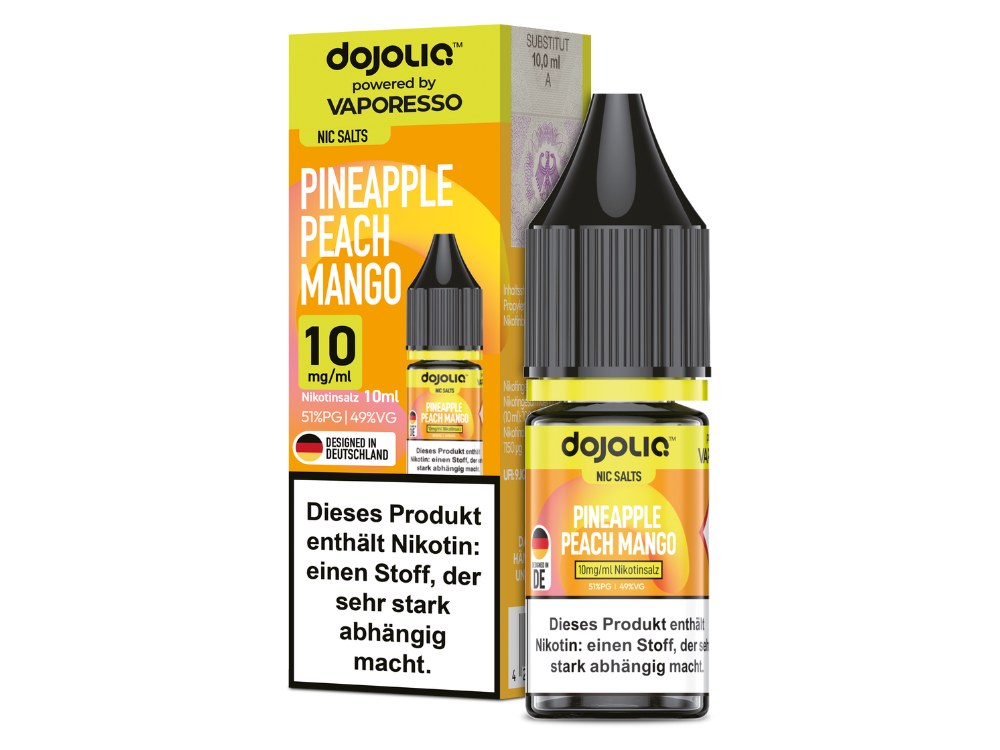 Dojoliq - Pineapple Peach Mango - Nikotinsalz Liquid