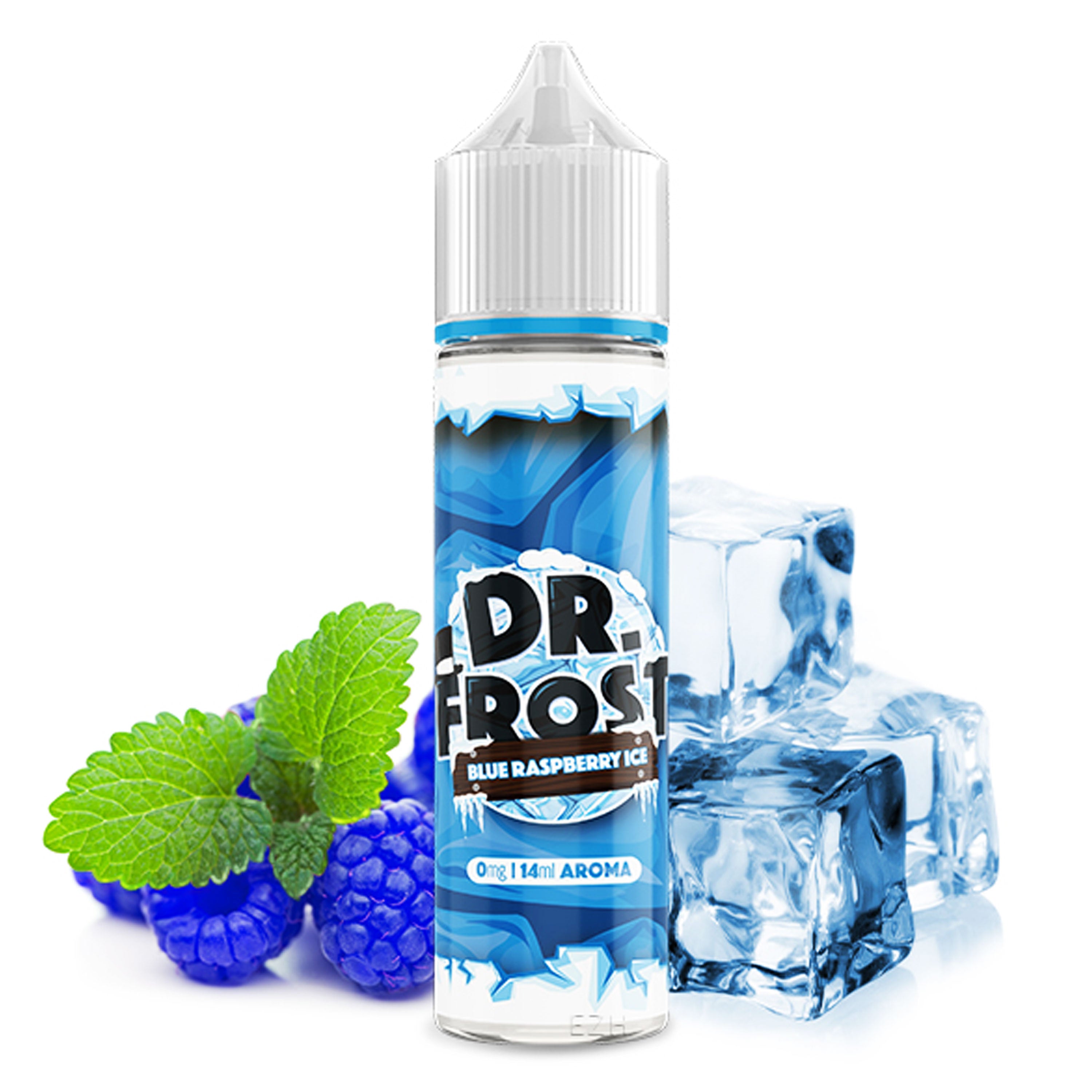 Dr. Frost - Ice Cold - Blue Razz (14 ml in 60 ml LF) - Longfill-Aroma
