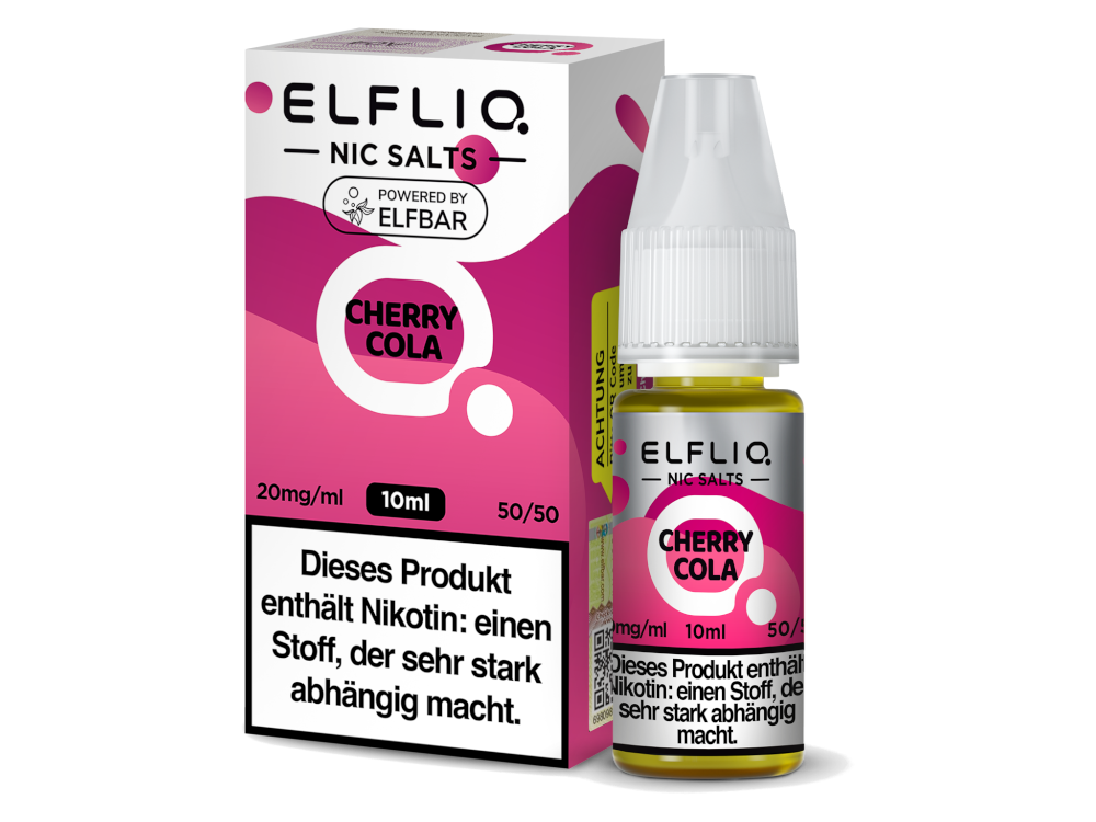 ELFLIQ - Cherry Cola - Nikotinsalz Liquid - time4smoke