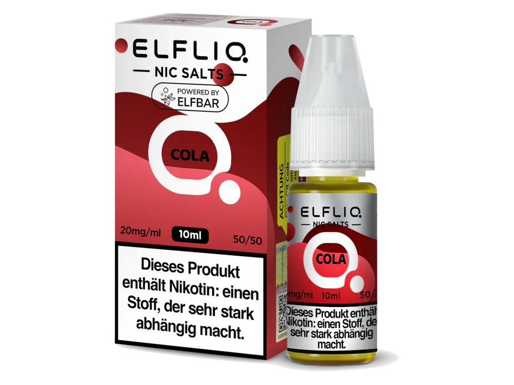 ELFLIQ - Cola - Nikotinsalz Liquid - 20 mg/ml time4smoke.de