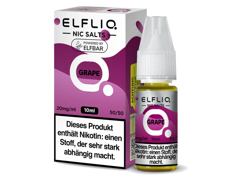 ELFLIQ - Grape - Nikotinsalz Liquid - time4smoke