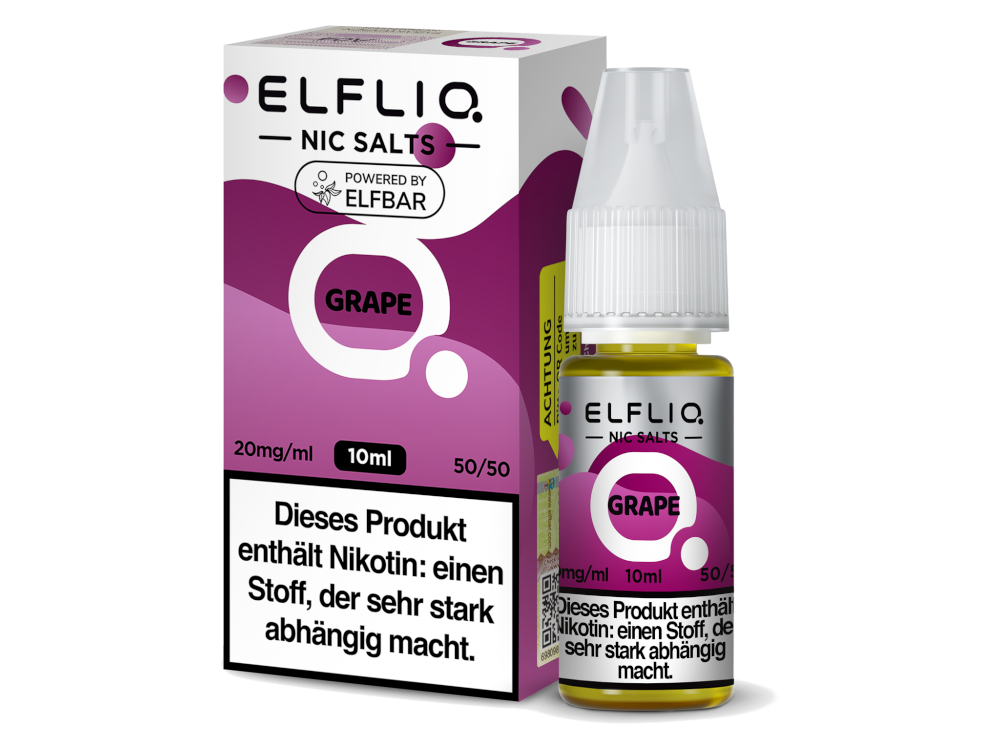 ELFLIQ - Grape - Nikotinsalz Liquid