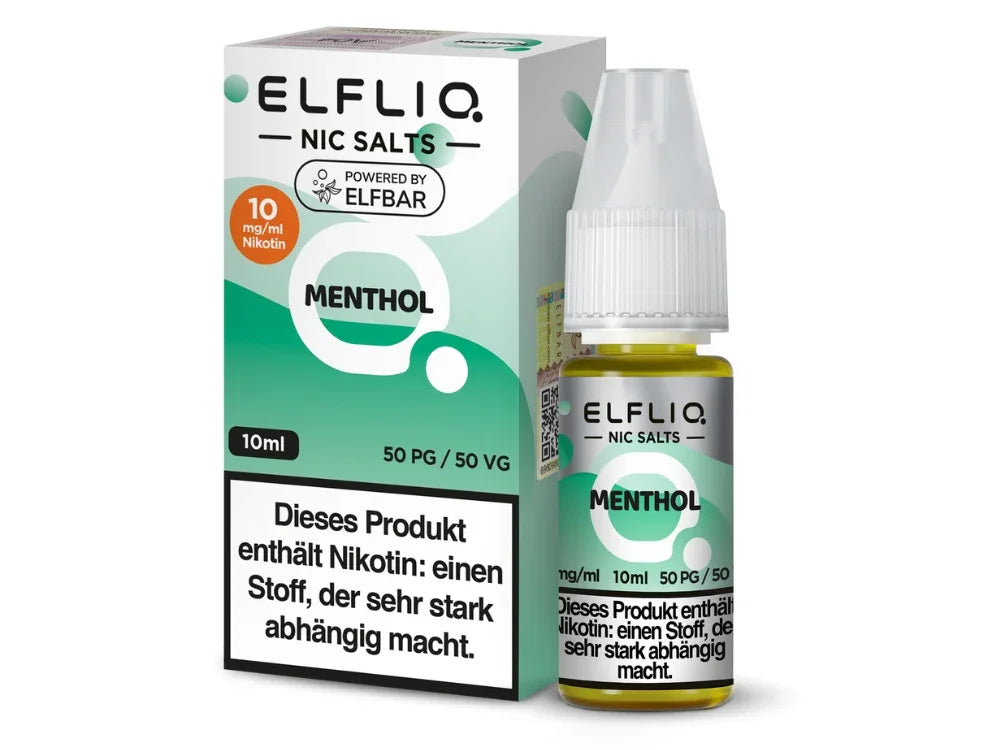 ELFLIQ - Menthol - Nikotinsalz Liquid - 1er Packung / 10 mg/ml time4smoke.de