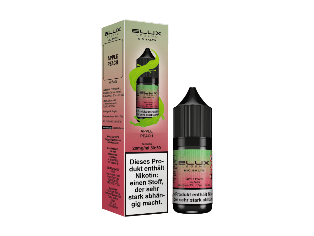 Elux - Legend - Apple Peach - Nikotinsalz Liquid