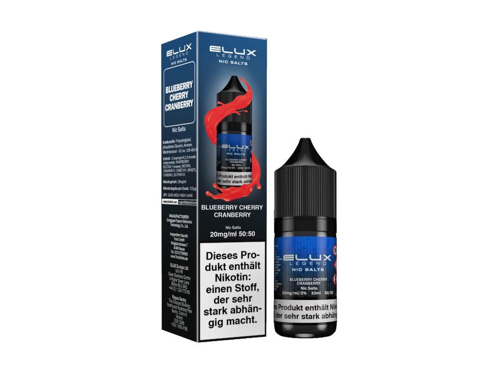 Elux - Legend - Blueberry Cherry Cranberry - Nikotinsalz Liquid