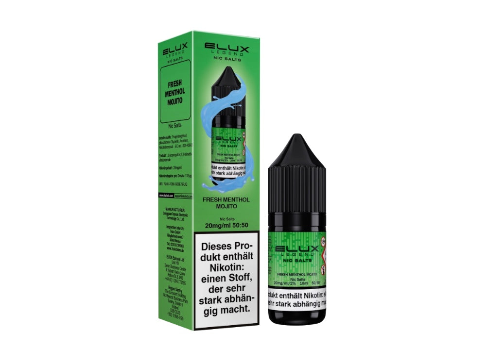 Elux - Legend - Fresh Menthol Mojito - Nikotinsalz Liquid
