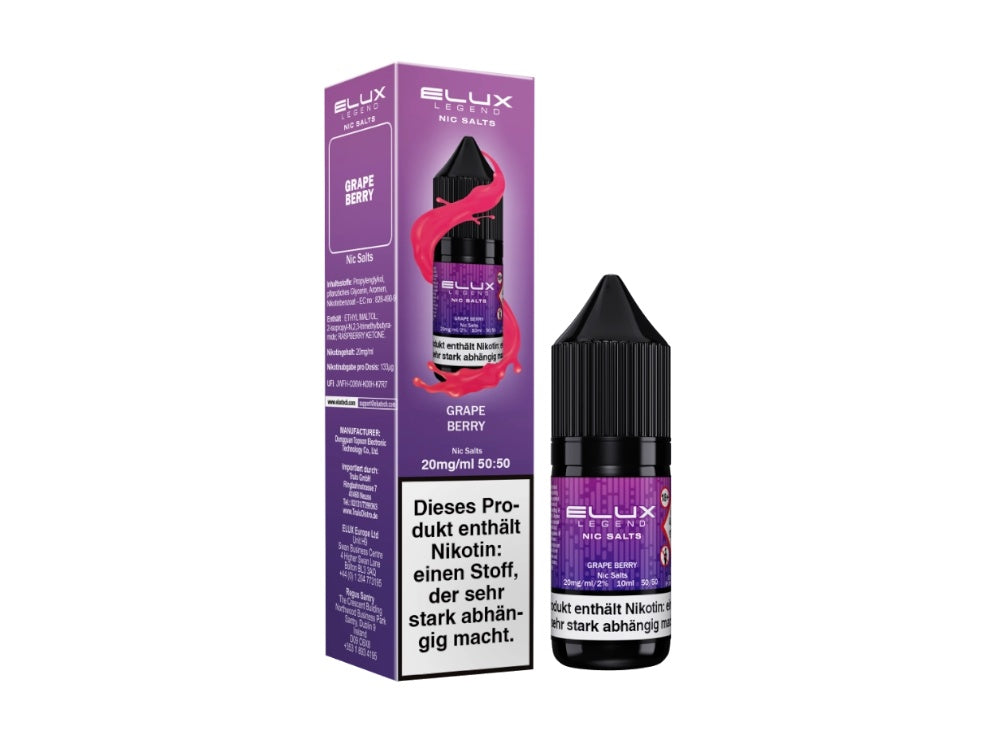 Elux - Legend - Grape Berry - Nikotinsalz Liquid