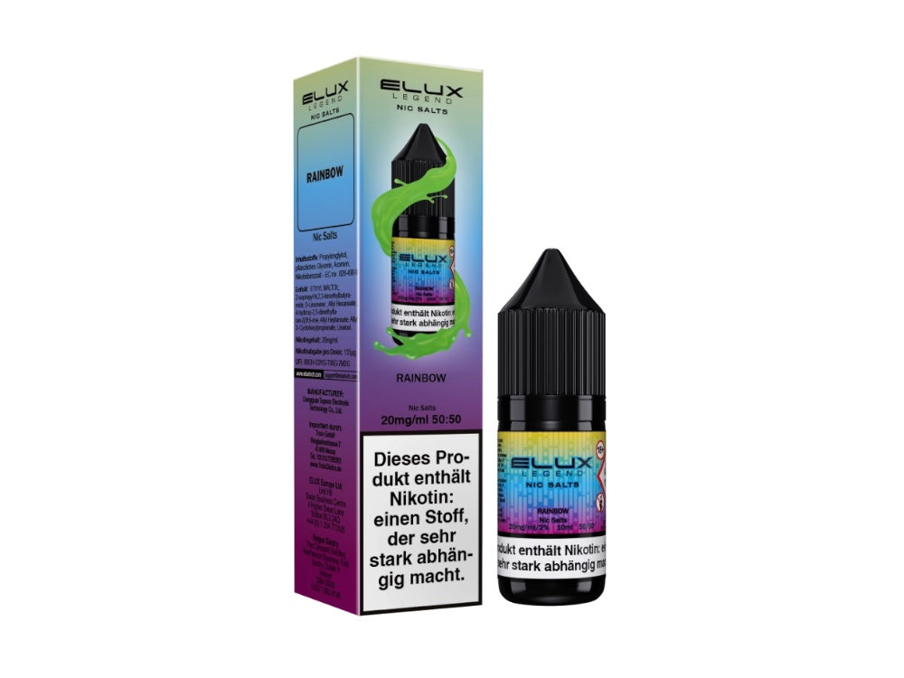 Elux - Legend - Rainbow - Nikotinsalz Liquid