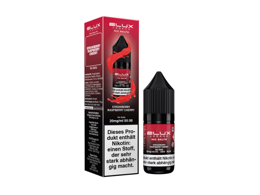 Elux - Legend - Strawberry Raspberry Cherry - Nikotinsalz Liquid - time4smoke