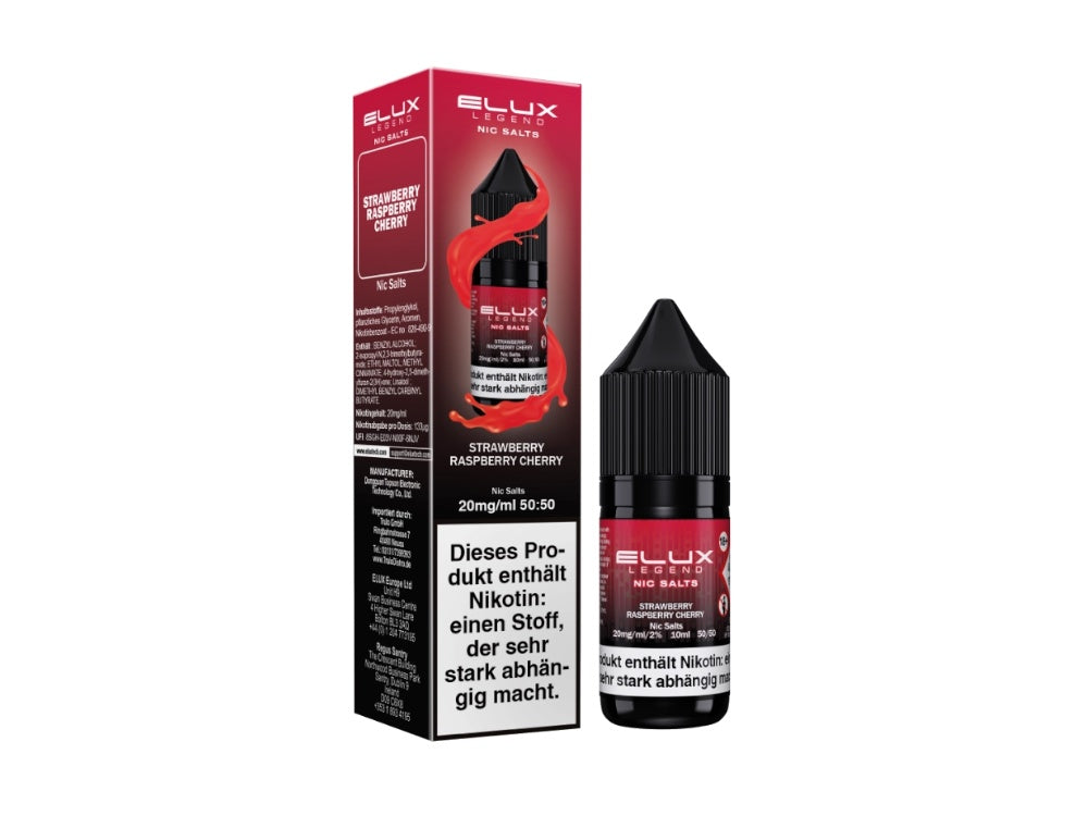 Elux - Legend - Strawberry Raspberry Cherry - Nikotinsalz Liquid