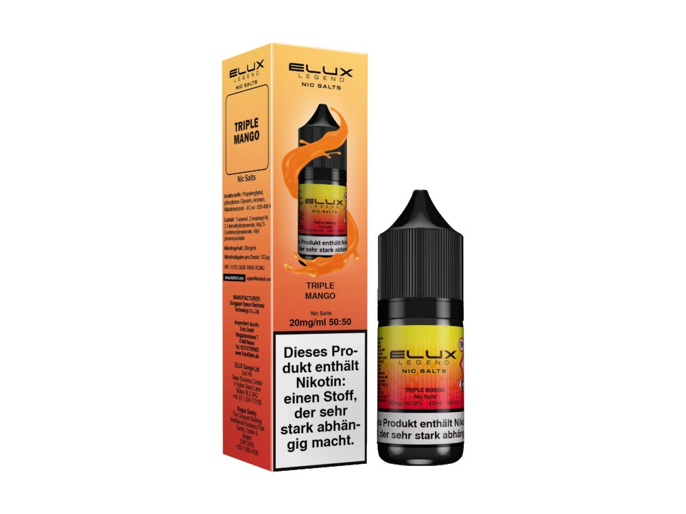 Elux - Legend - Triple Mango - Nikotinsalz Liquid