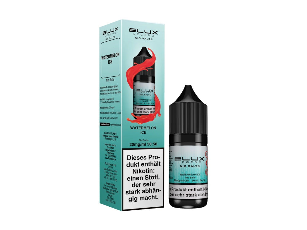 Elux - Legend - Watermelon Ice - Nikotinsalz Liquid