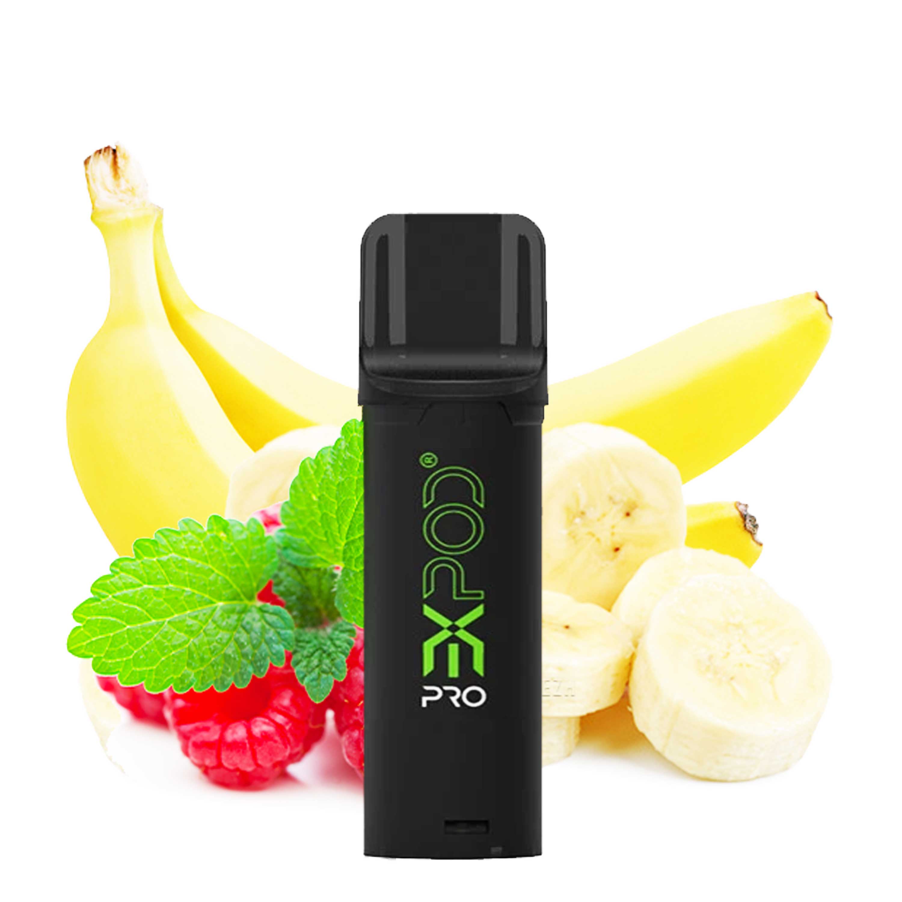Exvape  - Expod Pro - Raspberry Banana (2 ml) - Pod (1 Stück)