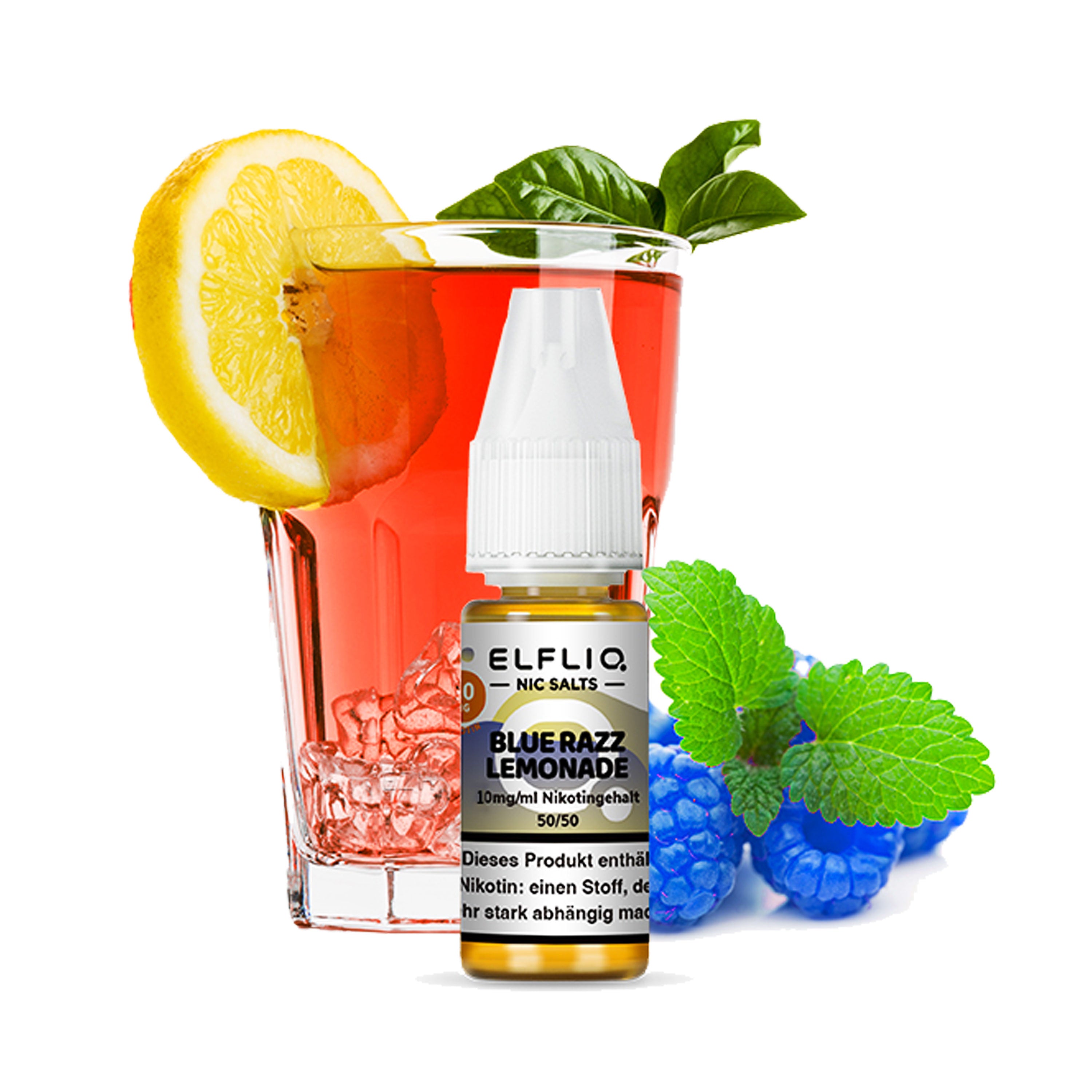 Elfliq by Elfbar - Blue Razz Lemonade - Nikotinsalz Liquid (10 ml)