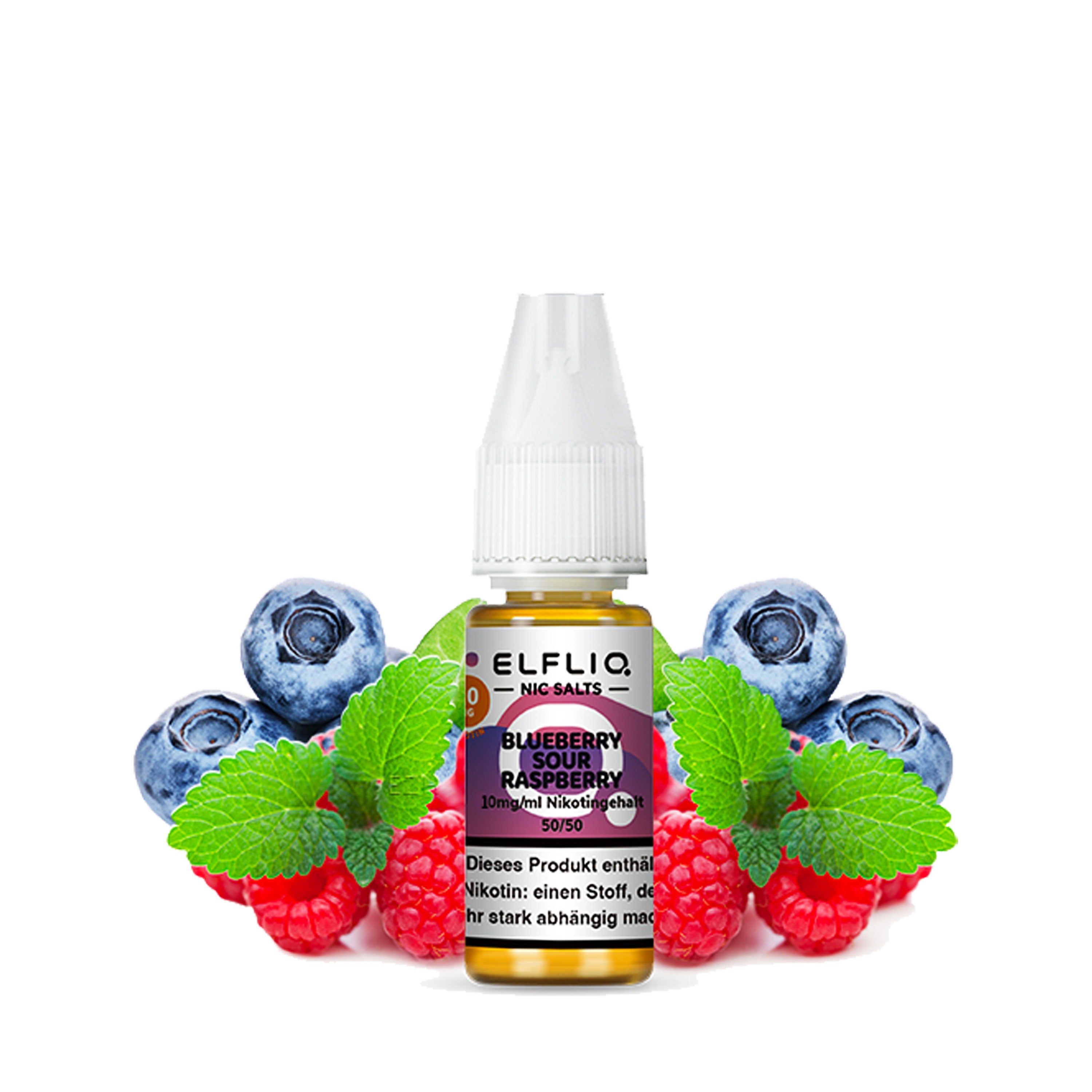 Elfliq by Elfbar - Blueberry Sour Raspberry - Nikotinsalz Liquid (10 ml)