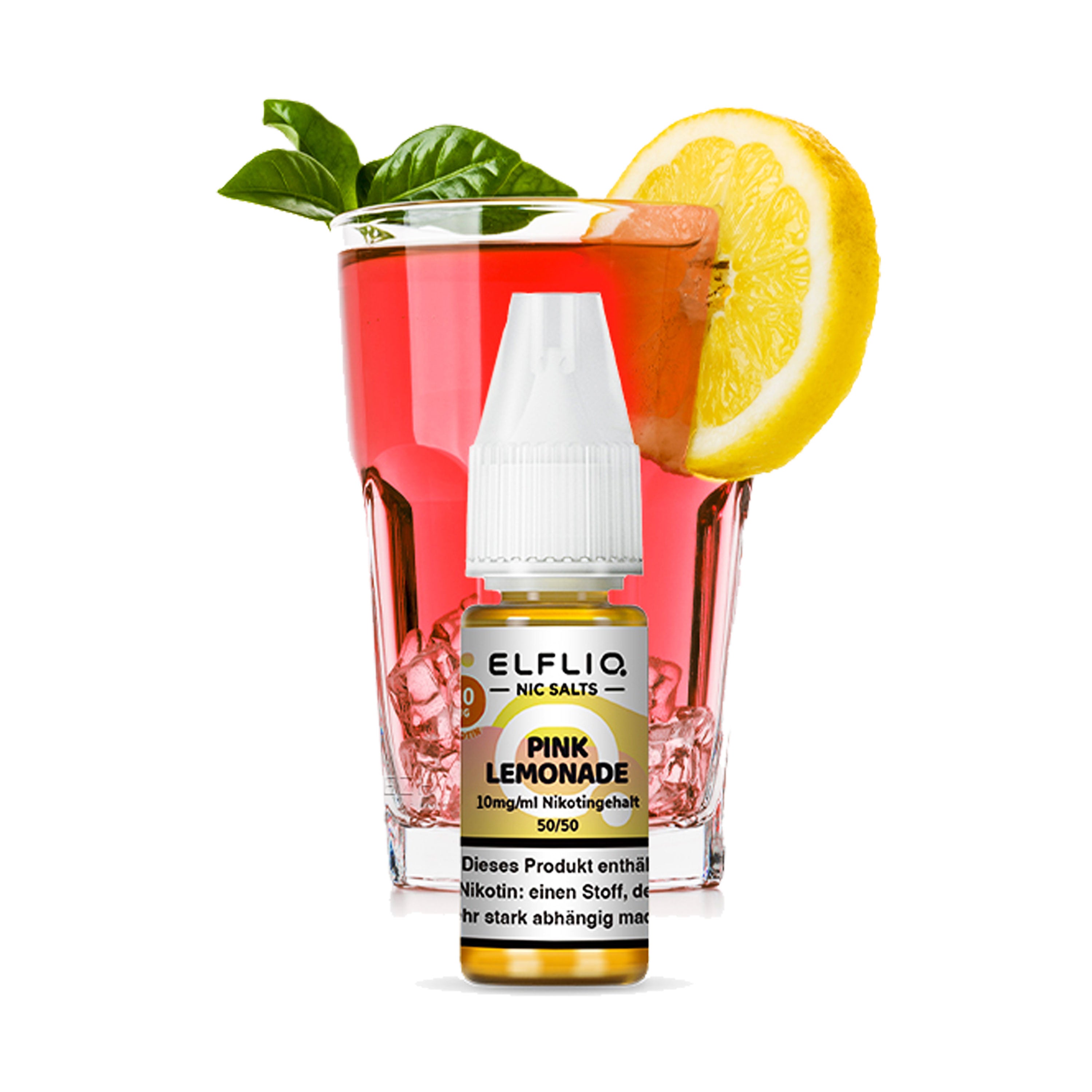 Elfliq by Elfbar - Pink Lemonade - Nikotinsalz Liquid (10 ml)