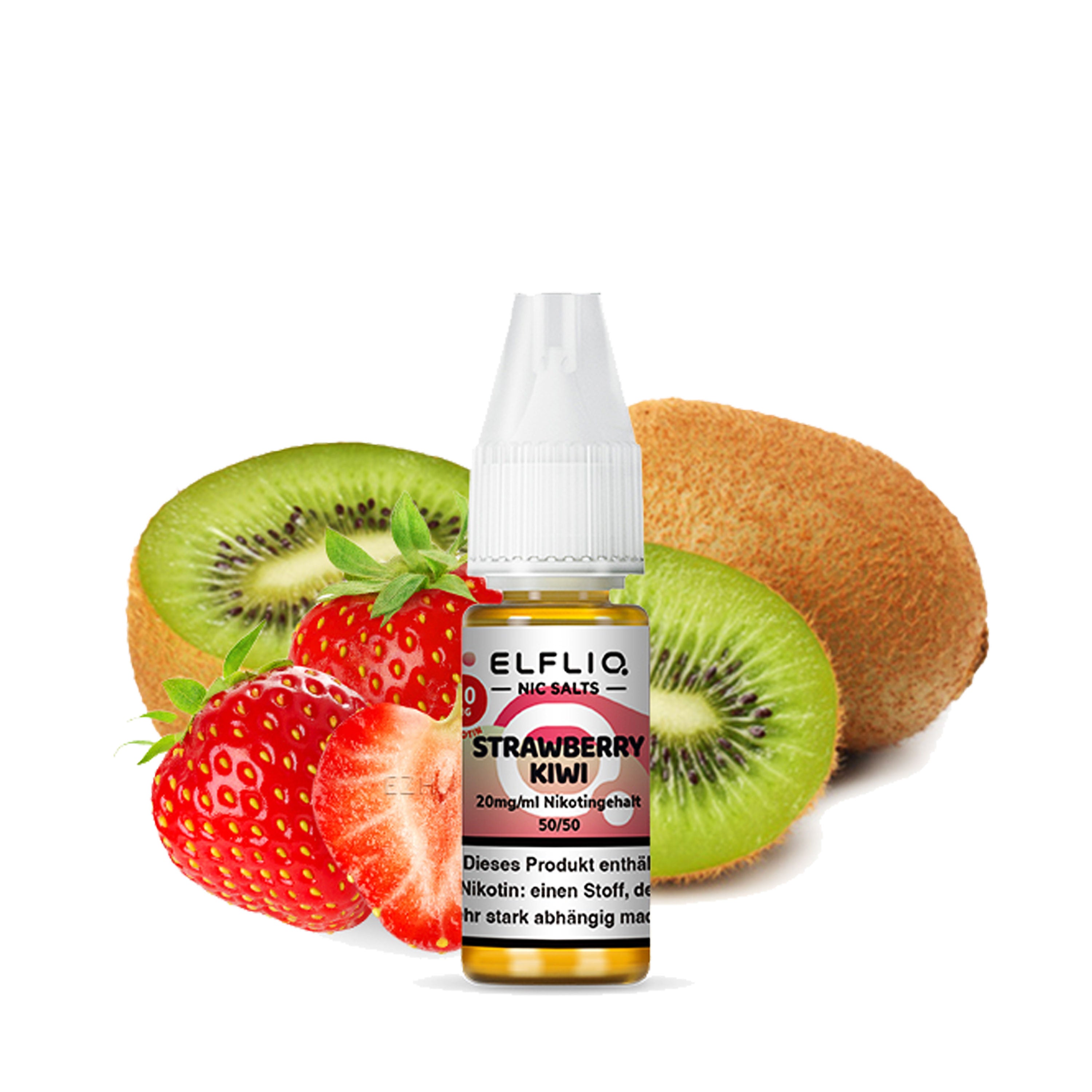 Elfliq by Elfbar - Strawberry Kiwi - Nikotinsalz Liquid (10 ml)