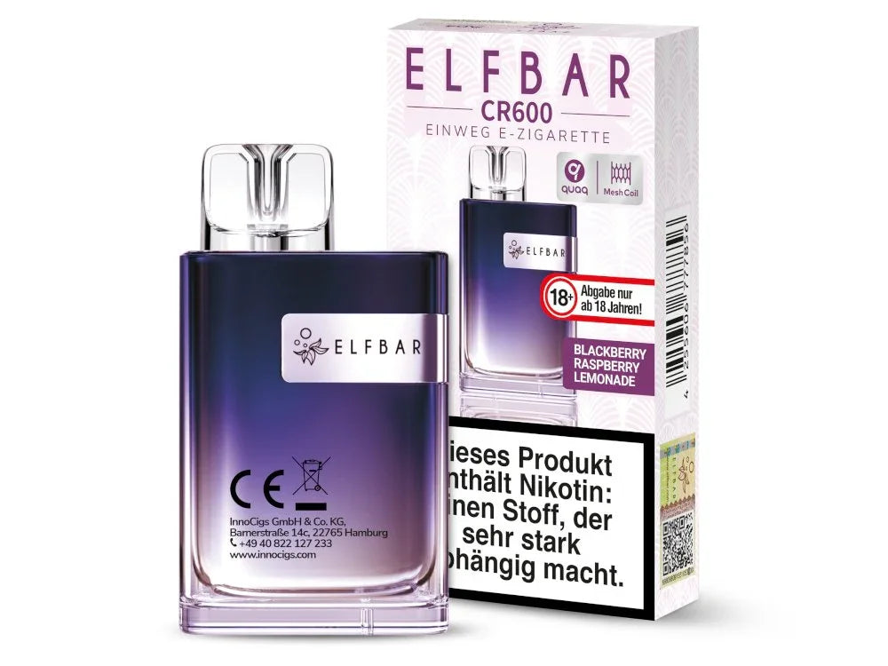 ELFBAR - CR600 - (2 ml) 20 mg/ml - Einweg E-Zigarette