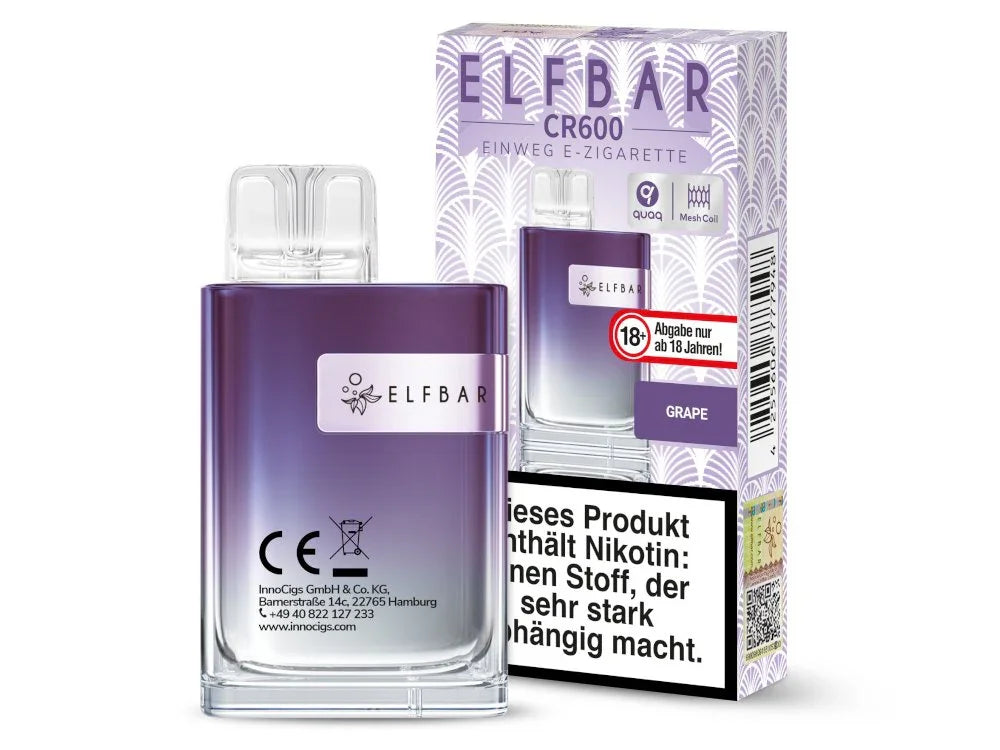 ELFBAR - CR600 - (2 ml) 20 mg/ml - Einweg E-Zigarette