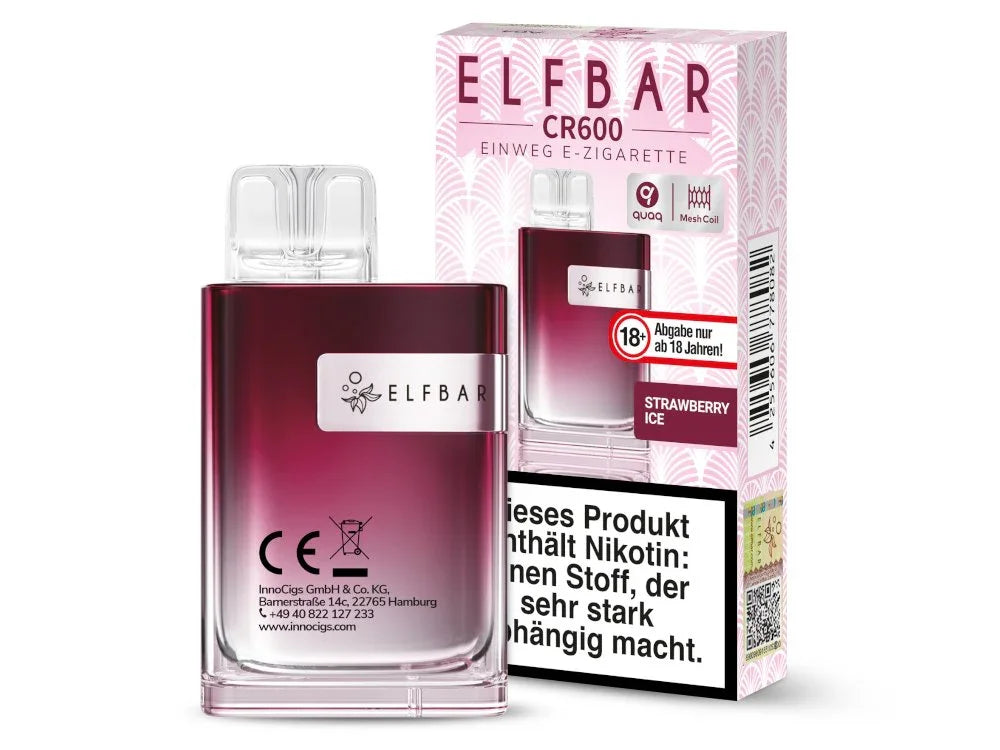 ELFBAR - CR600 - (2 ml) 20 mg/ml - Einweg E-Zigarette