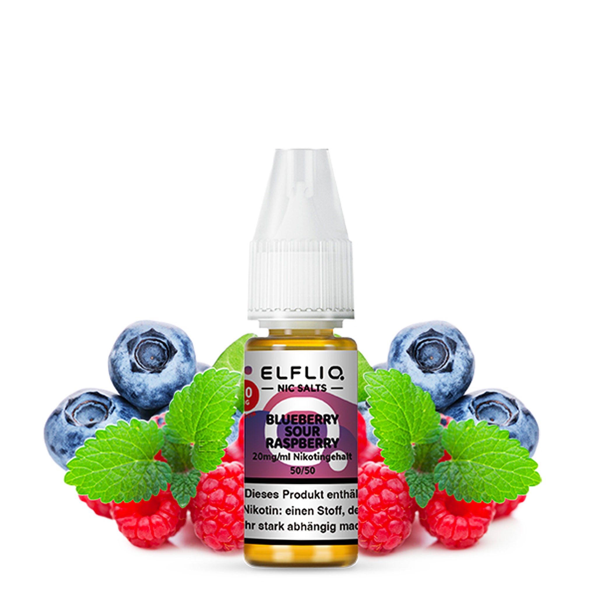 ELFLIQ - Blueberry Sour Raspberry - Nikotinsalz Liquid