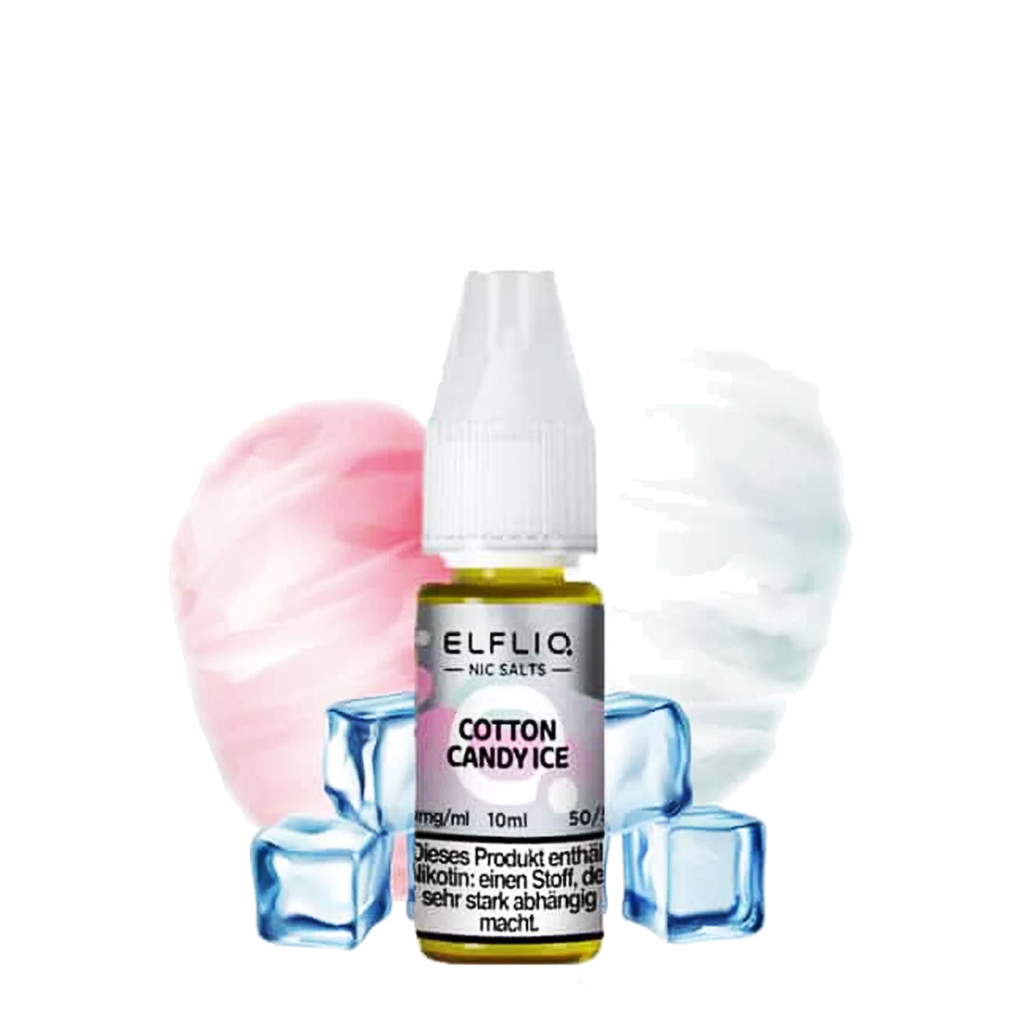 ELFLIQ - Cotton Candy Ice - Nikotinsalz Liquid