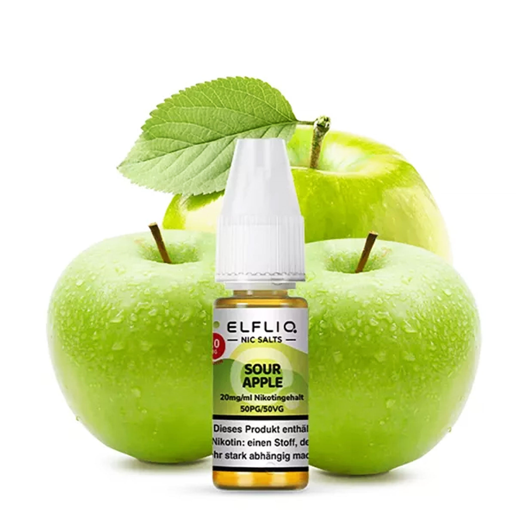 ELFLIQ - Sour Apple - Nikotinsalz Liquid