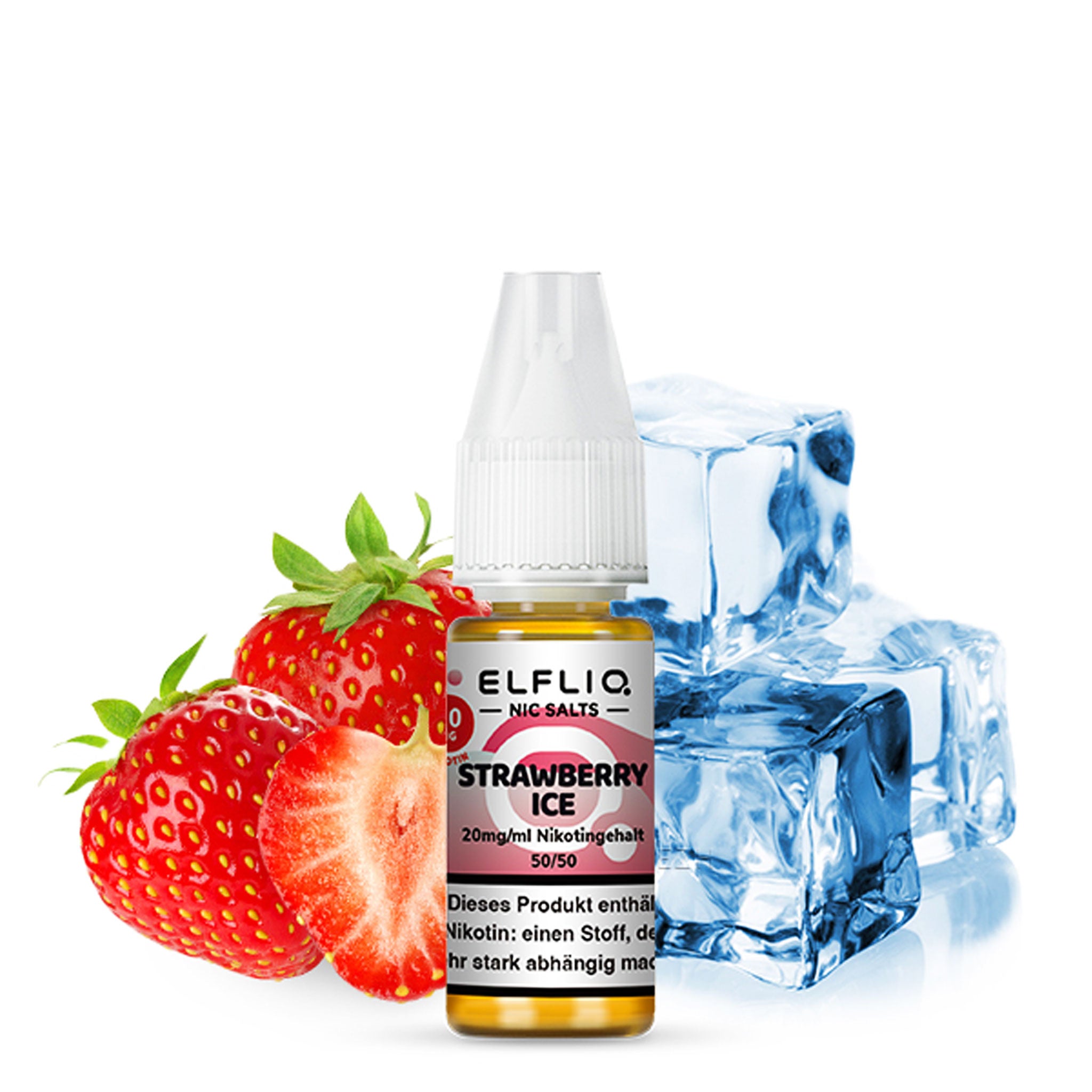 ELFLIQ - Strawberry Ice - Nikotinsalz Liquid