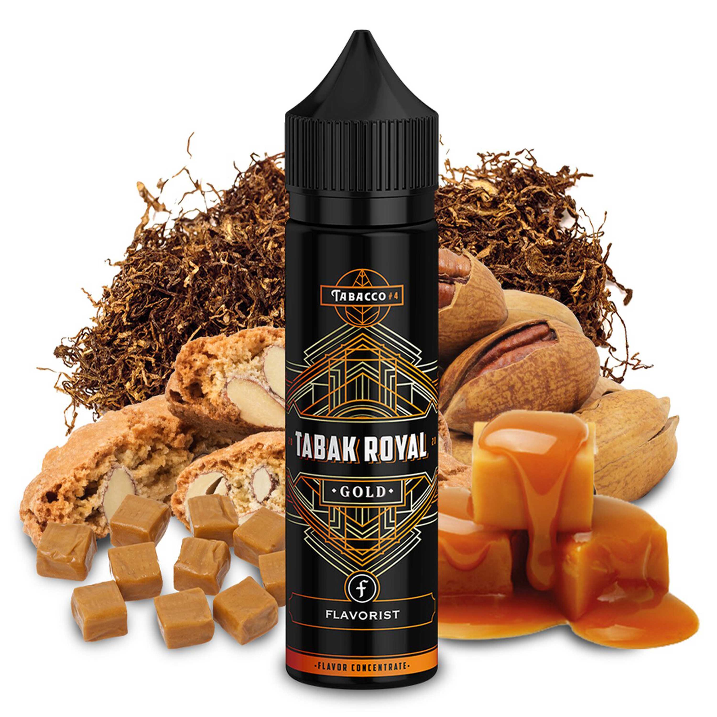 Flavorist - Tabak Royal - Gold - Longfill Aroma 10 ml