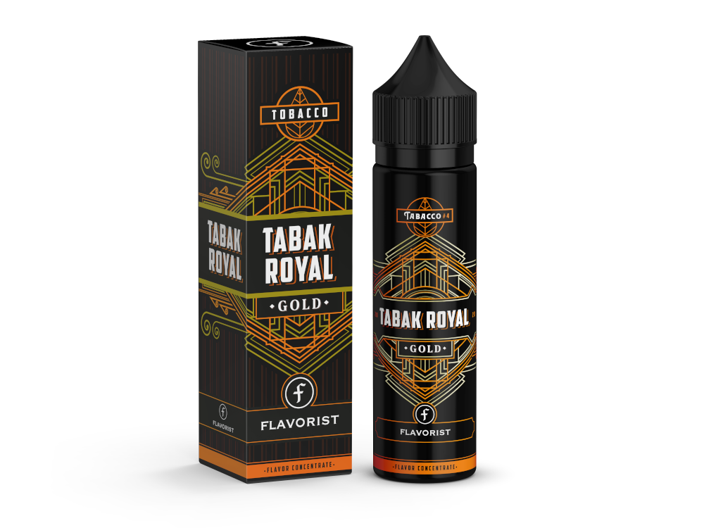 Flavorist - Tabak Royal - Gold - Longfill Aroma 10 ml