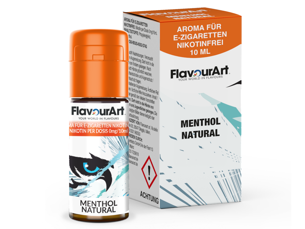 FlavourArt - Aroma 10 ml - Menthol Natural