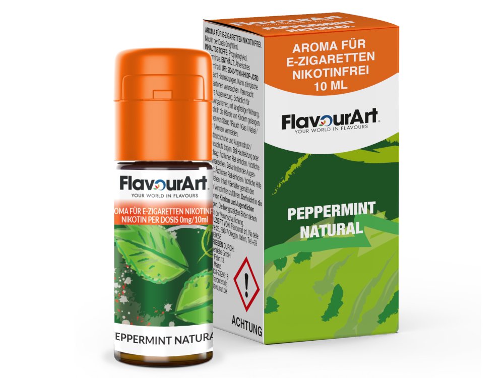 FlavourArt - Aroma 10 ml - Peppermint Natural