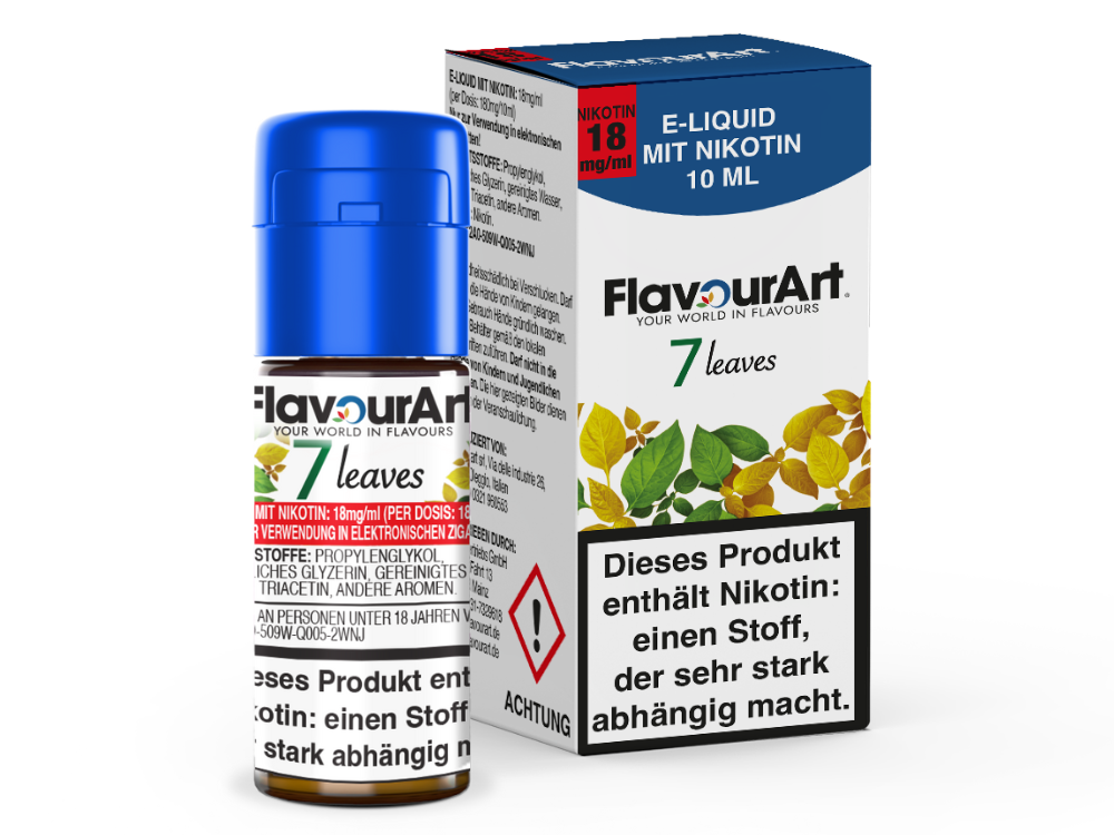 FlavourArt - E-Zigaretten Liquid - 7 Leaves