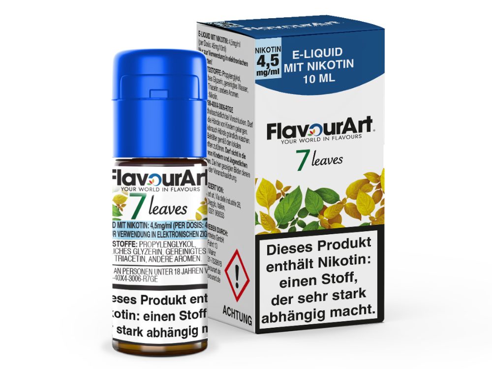 FlavourArt - E-Zigaretten Liquid - 7 Leaves