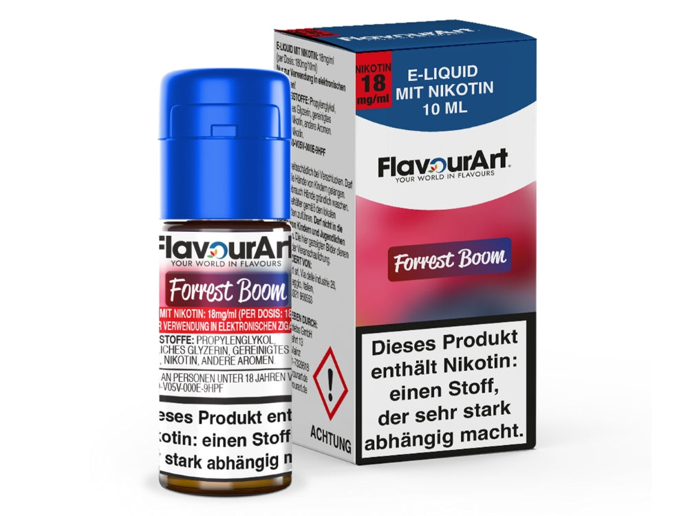 FlavourArt - E-Zigaretten Liquid - Forrest Boom