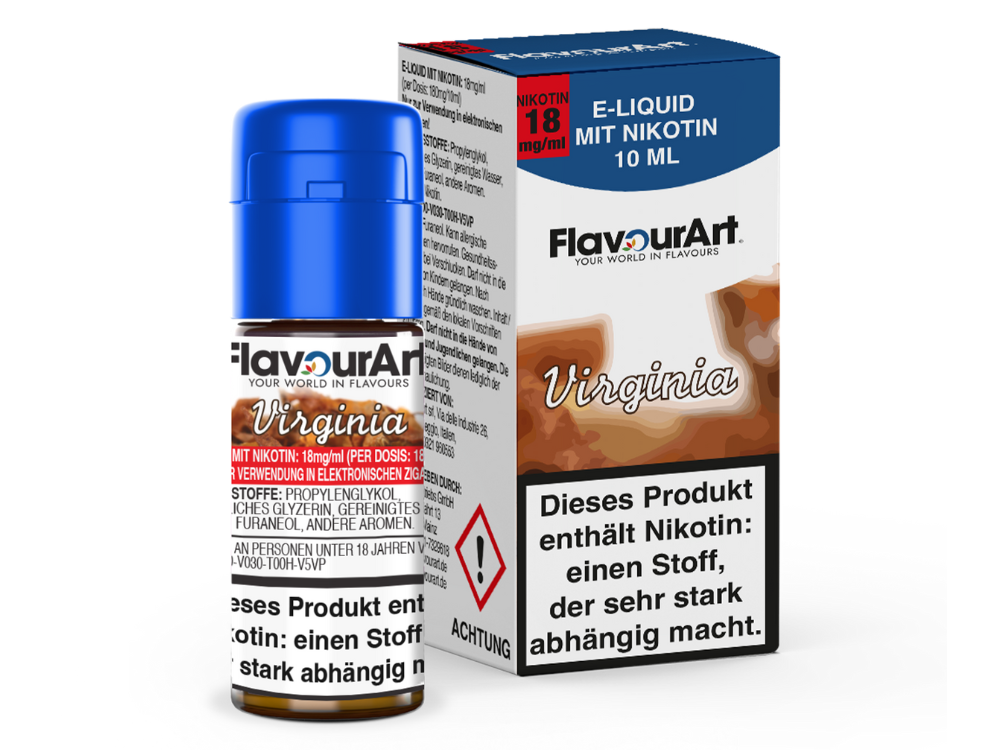 FlavourArt - E-Zigaretten Liquid - Virginia