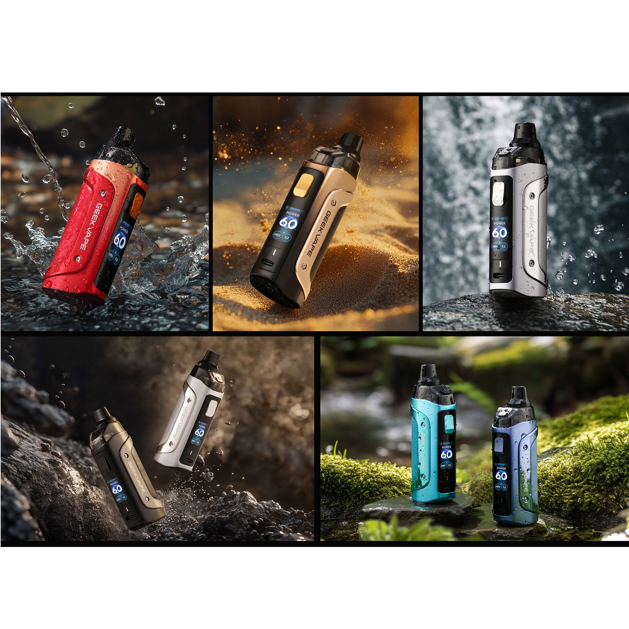 GeekVape - Aegis Boost 3 Kit (5 ml) 3000 mAh E-Zigarette / Vape