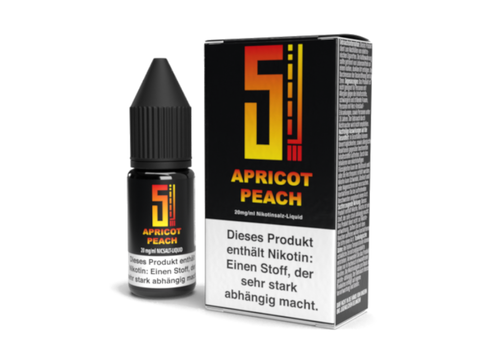 5EL - Apricot Peach - Nikotinsalz Liquid - time4smoke