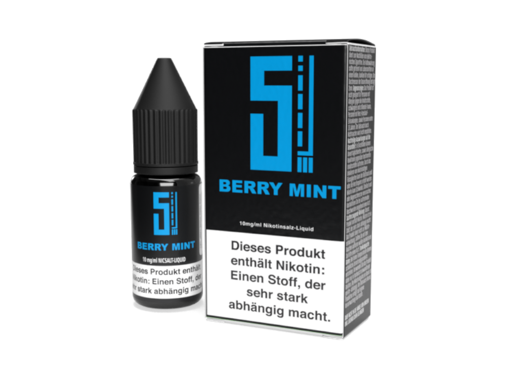 5EL - Berry Mint - Nikotinsalz Liquid