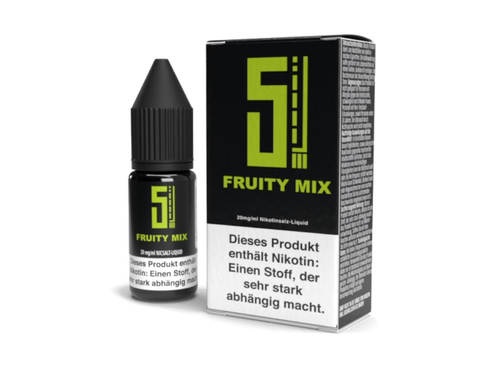 5EL - Fruity Mix - Nikotinsalz Liquid - time4smoke