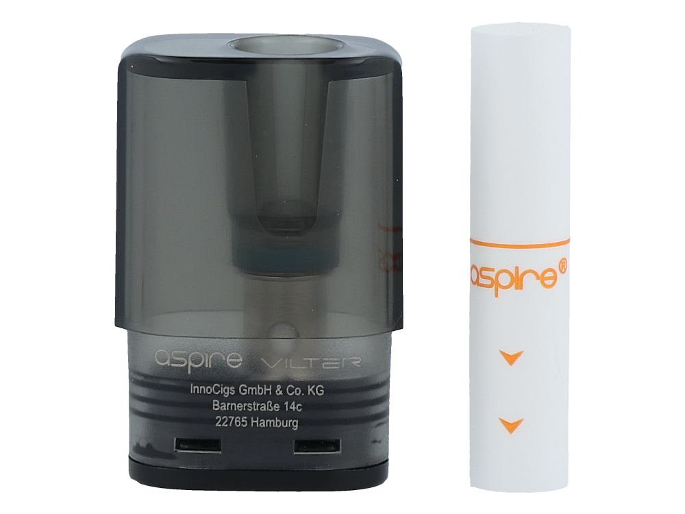Aspire - Vilter Pod (2 ml) 0.80 / 1.00 Ohm (2 Stück) - time4smoke