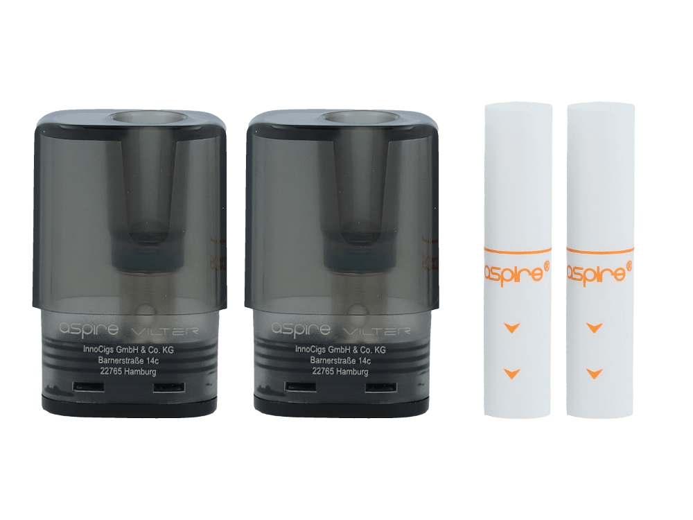 Aspire - Vilter Pod (2 ml) 0.80 / 1.00 Ohm (2 Stück)