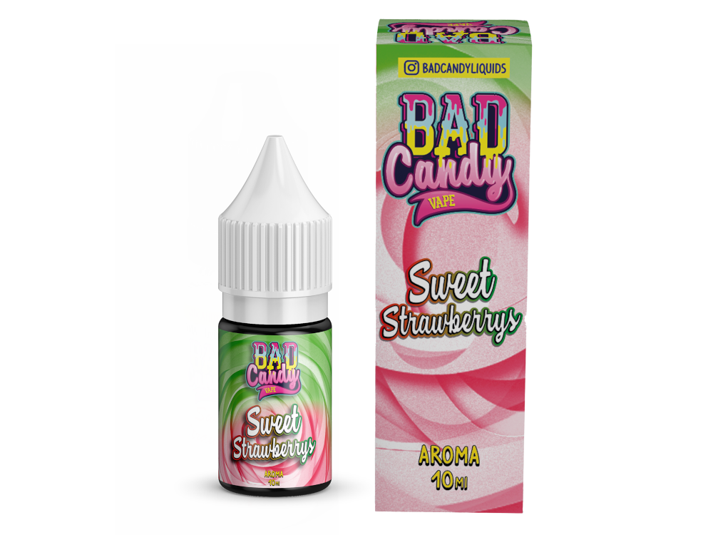 Bad Candy Liquids - Sweet Strawberry - Aroma 10 ml - time4smoke