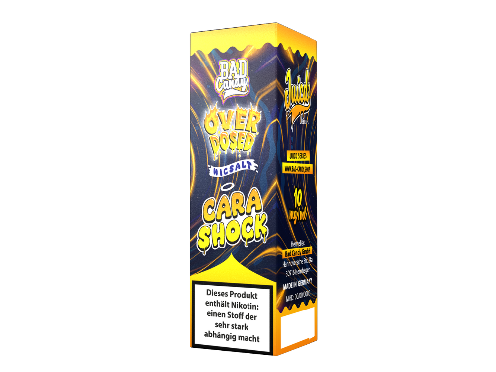 Bad Candy Liquids - Juicd - Cara Shock - Nikotinsalz Liquid - time4smoke