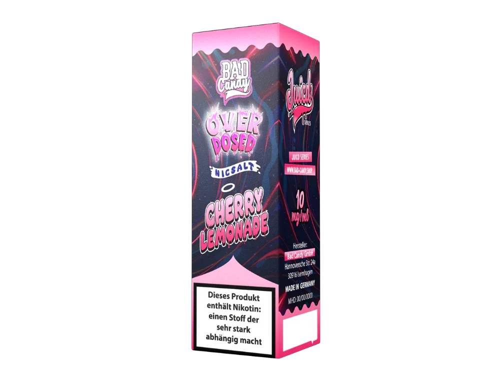 Bad Candy Liquids - Juicd - Cherry Lemonade - Nikotinsalz Liquid - time4smoke