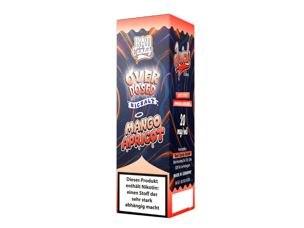 Bad Candy Liquids - Juicd - Mango Apricot - Nikotinsalz Liquid