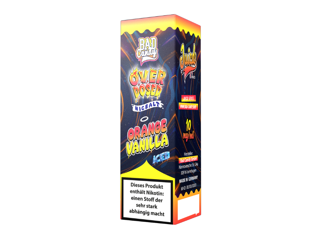 Bad Candy Liquids - Juicd - Orange Vanilla - Nikotinsalz Liquid - time4smoke