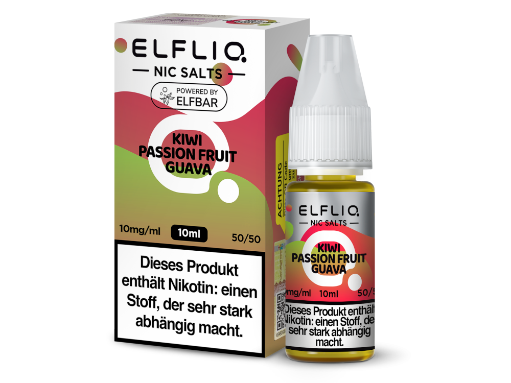 ELFLIQ - Kiwi Passion Fruit Guava - Nikotinsalz Liquid